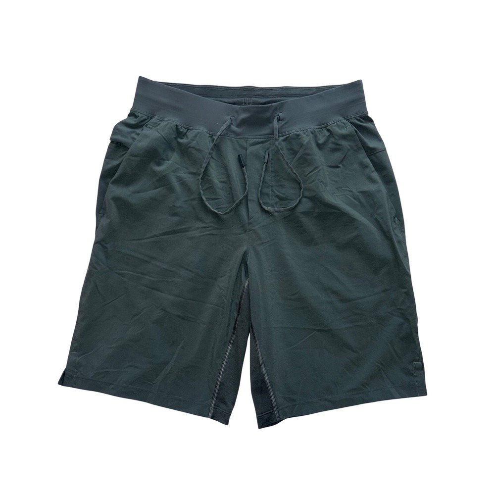 LULULEMON Zeroed In Shorts Men M Green Athletic Linerless 10" LM7AA0S.03